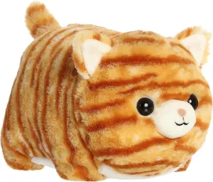 Aurora® Adorable Spudsters™ Taco Orange Tabby™ Stuffed Animal - Round Shape Makes for Comforting Cuddles for Kids All Ages and Animal Loving Adults - 10 Inches