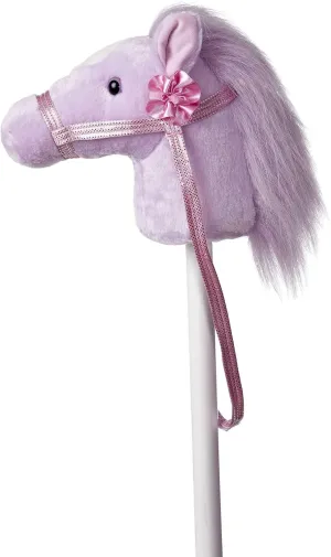 Aurora® Rideable Giddy-Up Friends™ Fantasy Pony Lavender Stuffed Animal - Active Fun - Imaginative Adventures - Pink 37 Inches