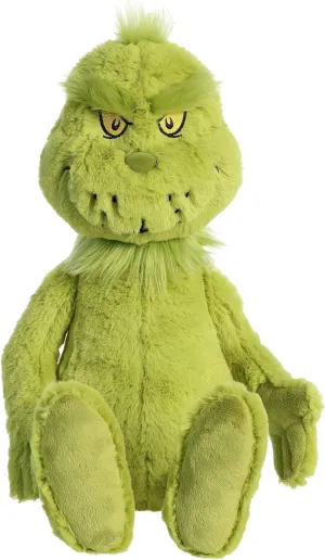Aurora® Whimsical Dr. Seuss™ Grinch Stuffed Animal - Magical Storytelling - Officially Licensed - Green 18 Inches