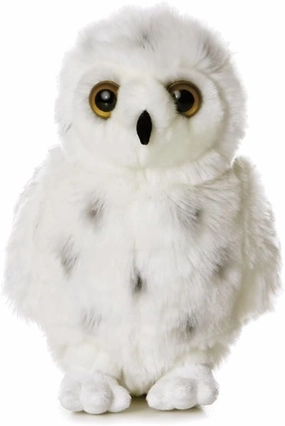 Aurora, 13268, Flopsie Snowy Owl, 12In, Soft Toy, White