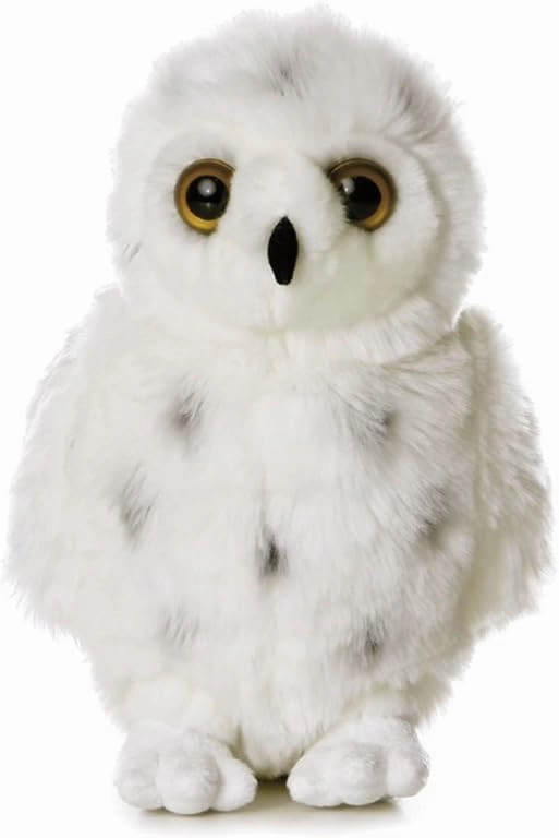 Aurora, 13268, Flopsie Snowy Owl, 12In, Soft Toy, White