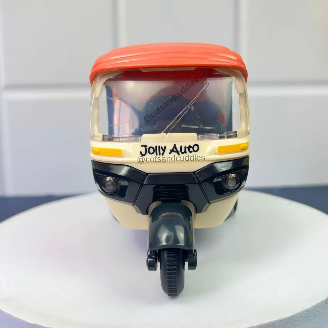 Auto Rickshaw Adventure: Pull-Back Toy and Endless Fun for Kids