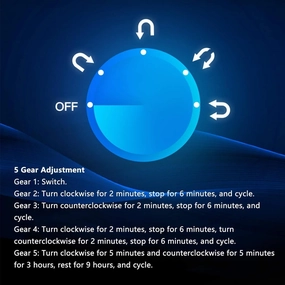Automatic Double Watch Winder Box Built-in Led Light Piano Paint Exterior Dual Power Supply Quiet Motor Classic (E)