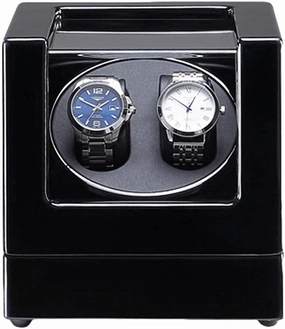 Automatic Watch Winder Box Automatic Double Watch Winder Box Built-in LED Light Piano Paint Exterior Dual Power Quiet Motor Watch Winder