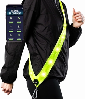 AVANTO LED Reflective Sash,Original, Running Lights for Runners,USB Rechargeable