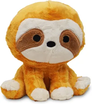 Avocatt Fuzzy Sloth Plushie Toy - 10 Inches Stuffed Animal Plush - Plushy and Squishy Sloth with Soft Fabric and Stuffing - Cute Toy Gift for Boys and Girls