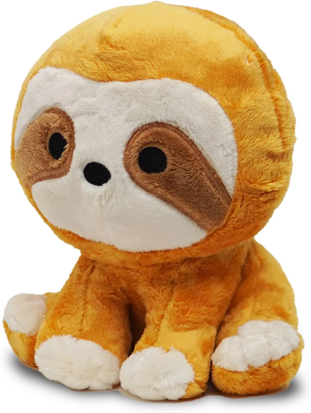 Avocatt Fuzzy Sloth Plushie Toy - 10 Inches Stuffed Animal Plush - Plushy and Squishy Sloth with Soft Fabric and Stuffing - Cute Toy Gift for Boys and Girls