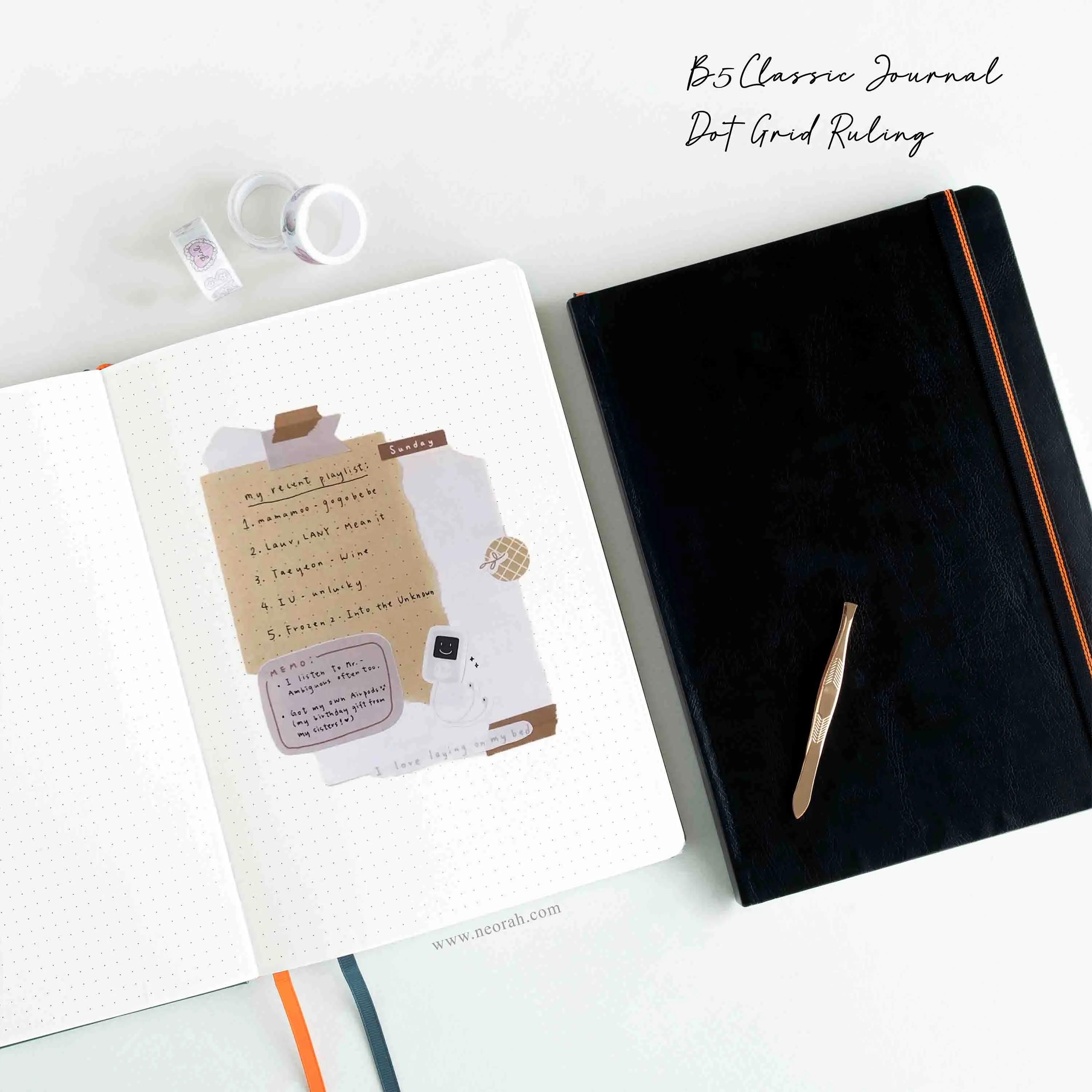 B5 - CLASSIC NOTEBOOK - HARDCOVER