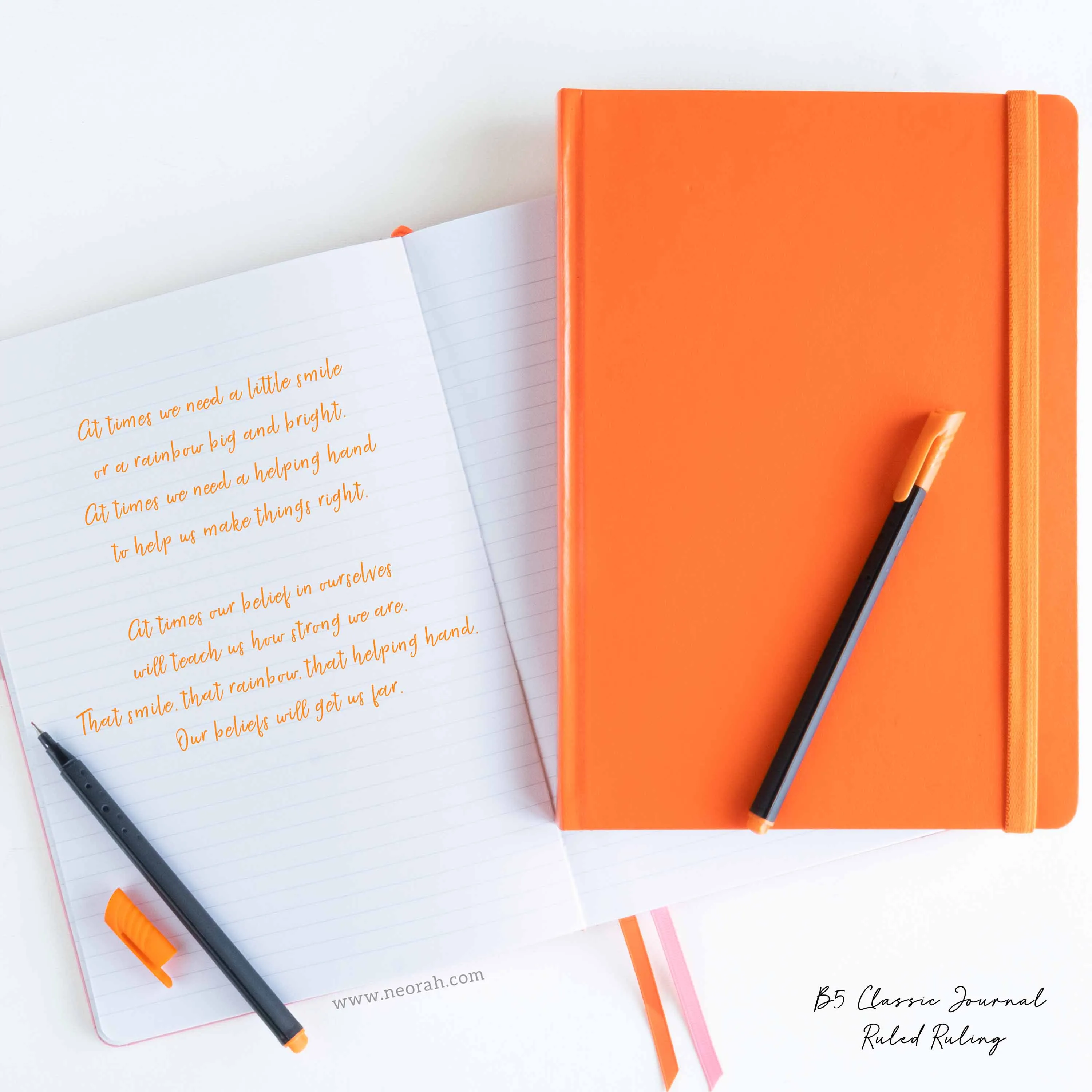 B5 - CLASSIC NOTEBOOK - HARDCOVER