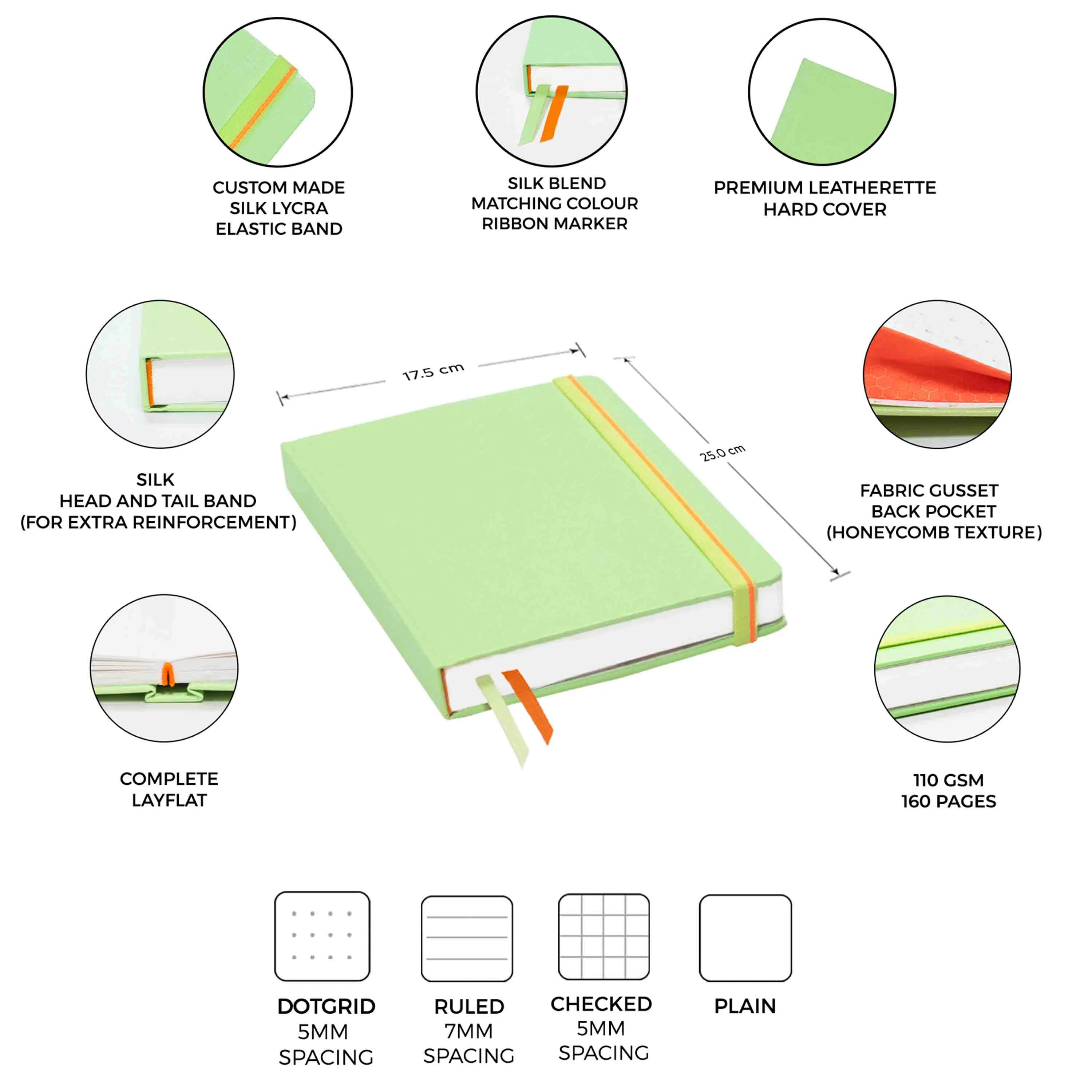 B5 - CLASSIC NOTEBOOK - HARDCOVER