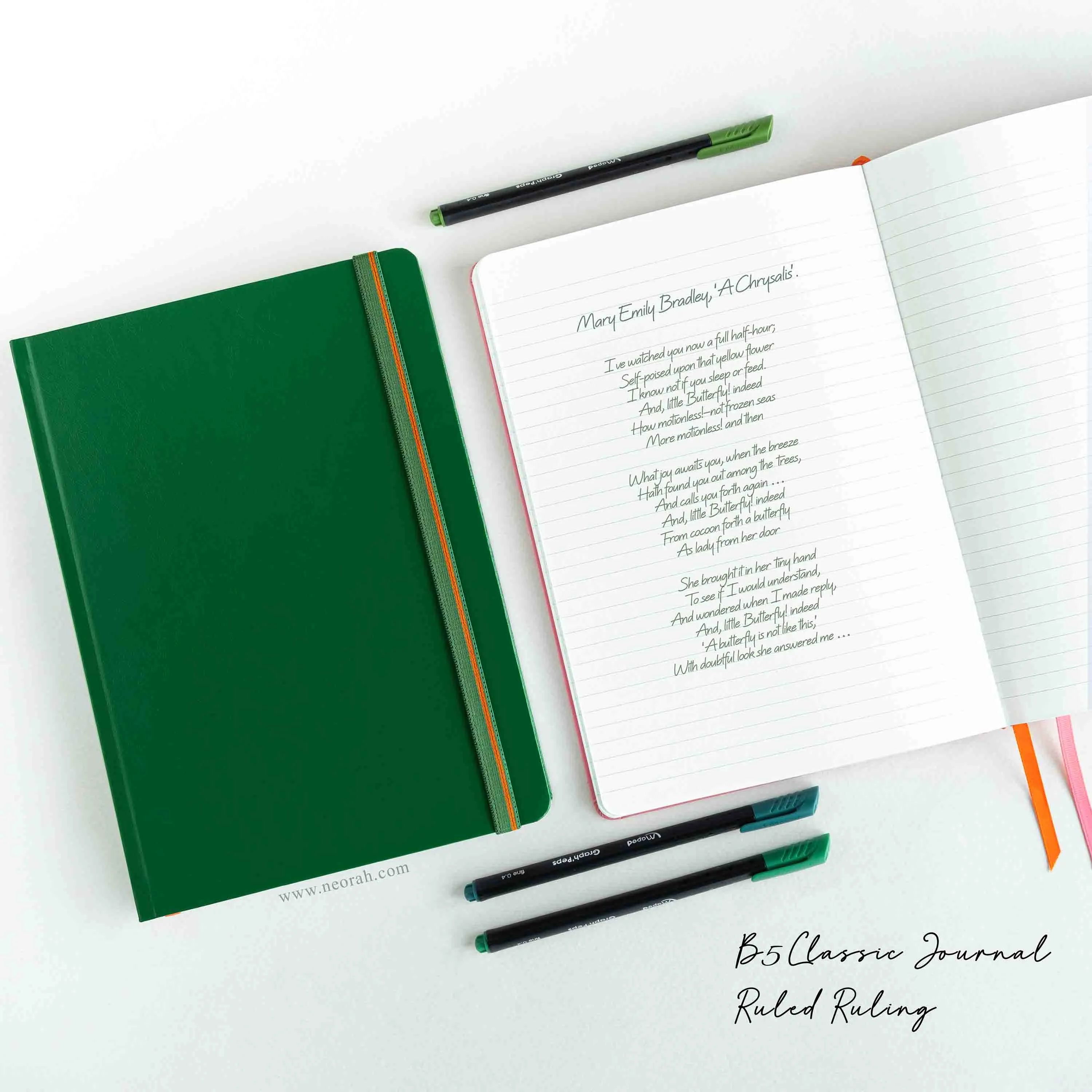 B5 - CLASSIC NOTEBOOK - HARDCOVER