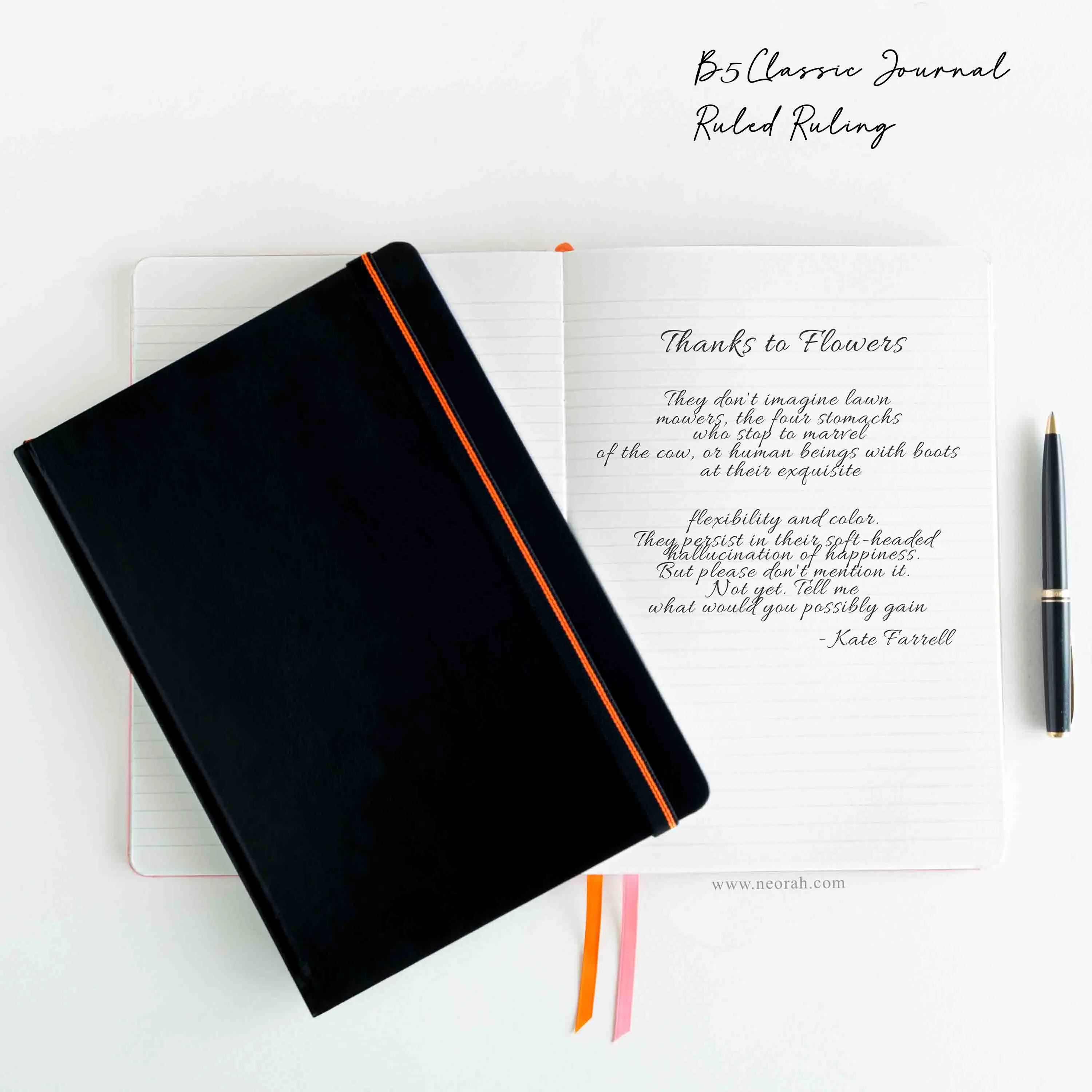 B5 - CLASSIC NOTEBOOK - HARDCOVER