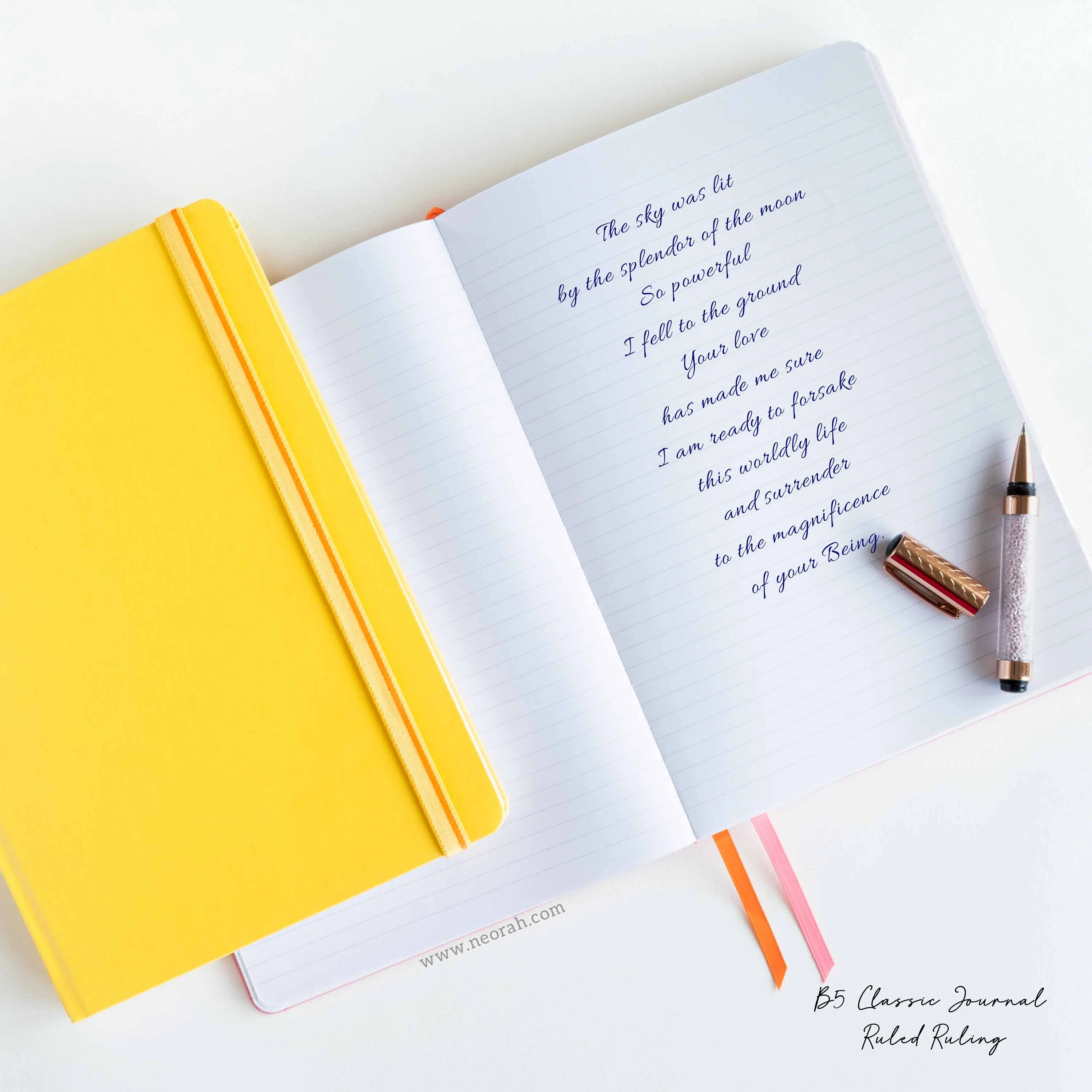B5 - CLASSIC NOTEBOOK - HARDCOVER