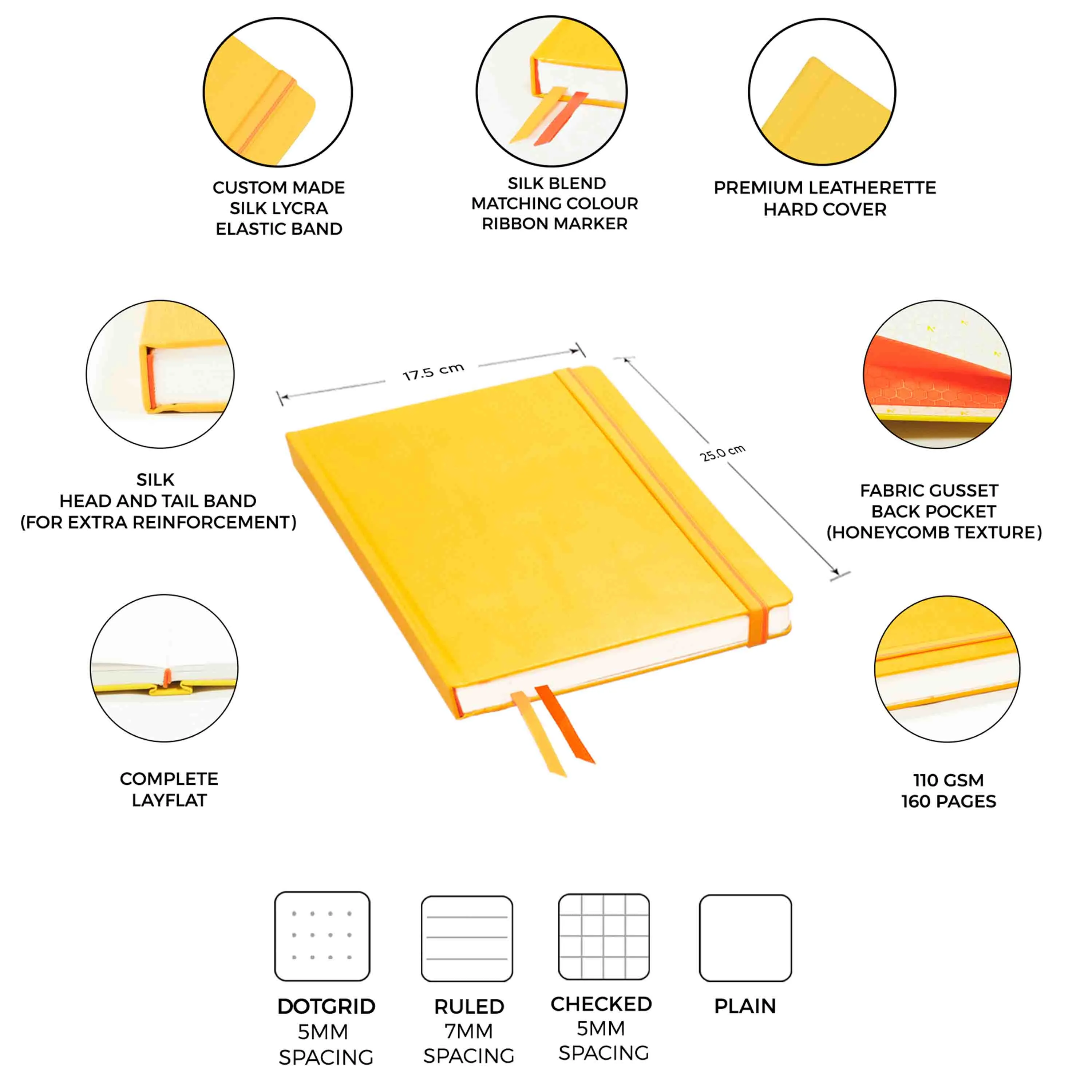B5 - CLASSIC NOTEBOOK - HARDCOVER
