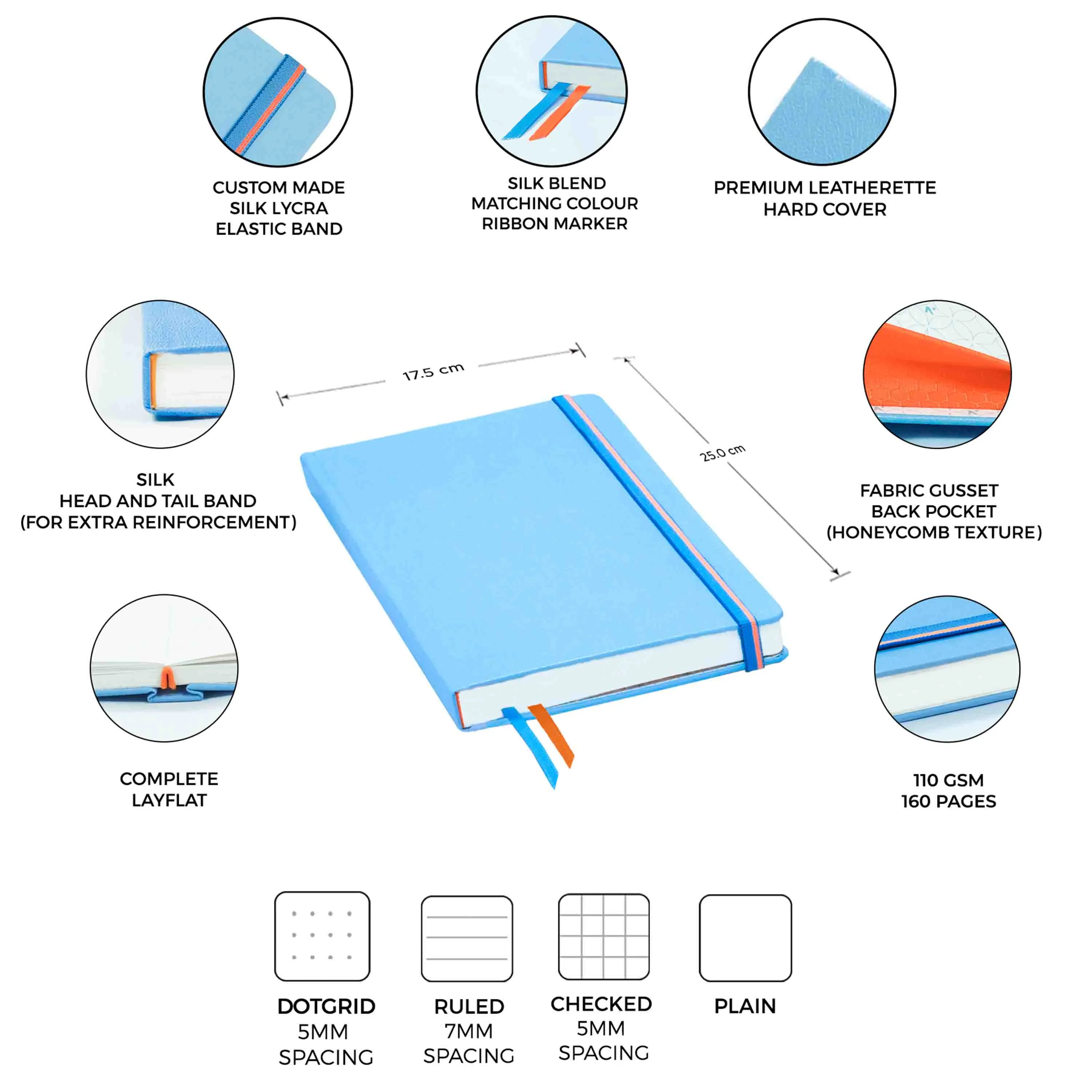 B5 - CLASSIC NOTEBOOK - HARDCOVER