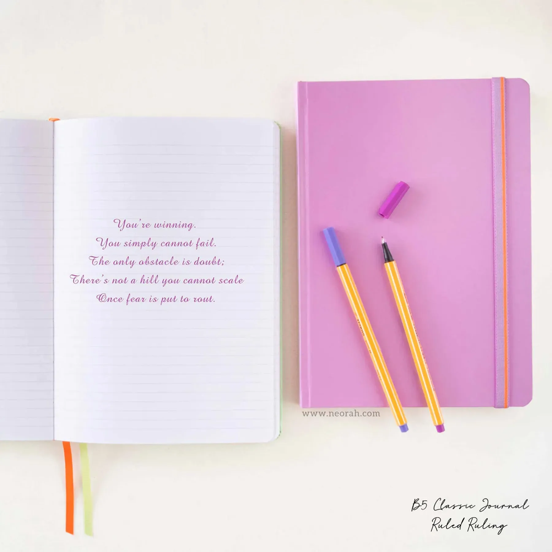 B5 - CLASSIC NOTEBOOK - HARDCOVER