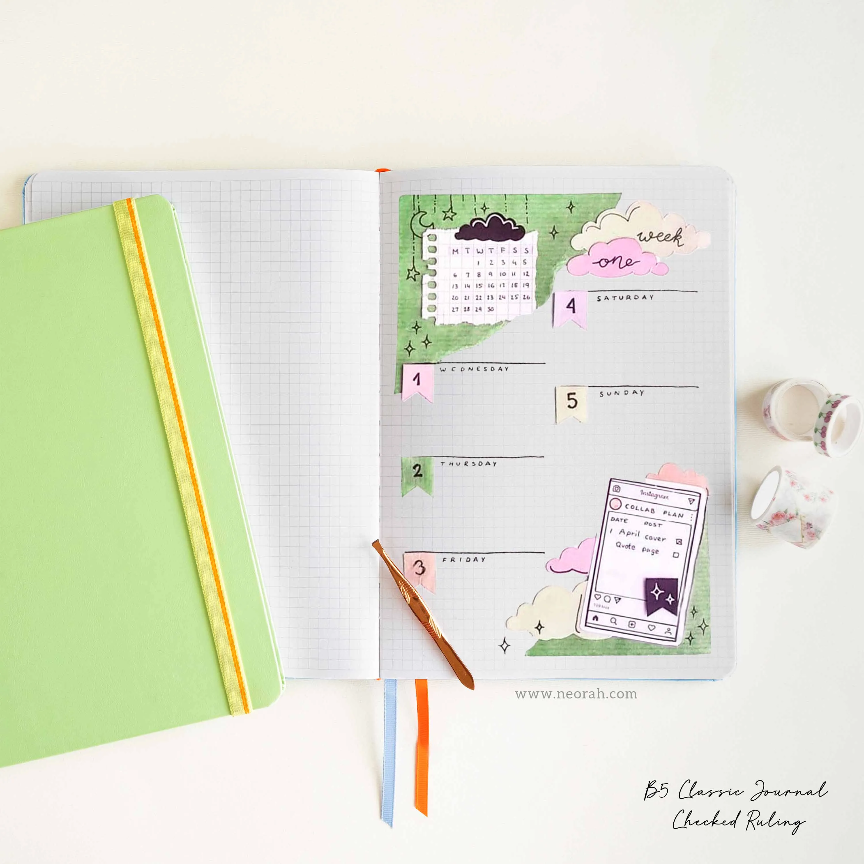 B5 - CLASSIC NOTEBOOK - HARDCOVER