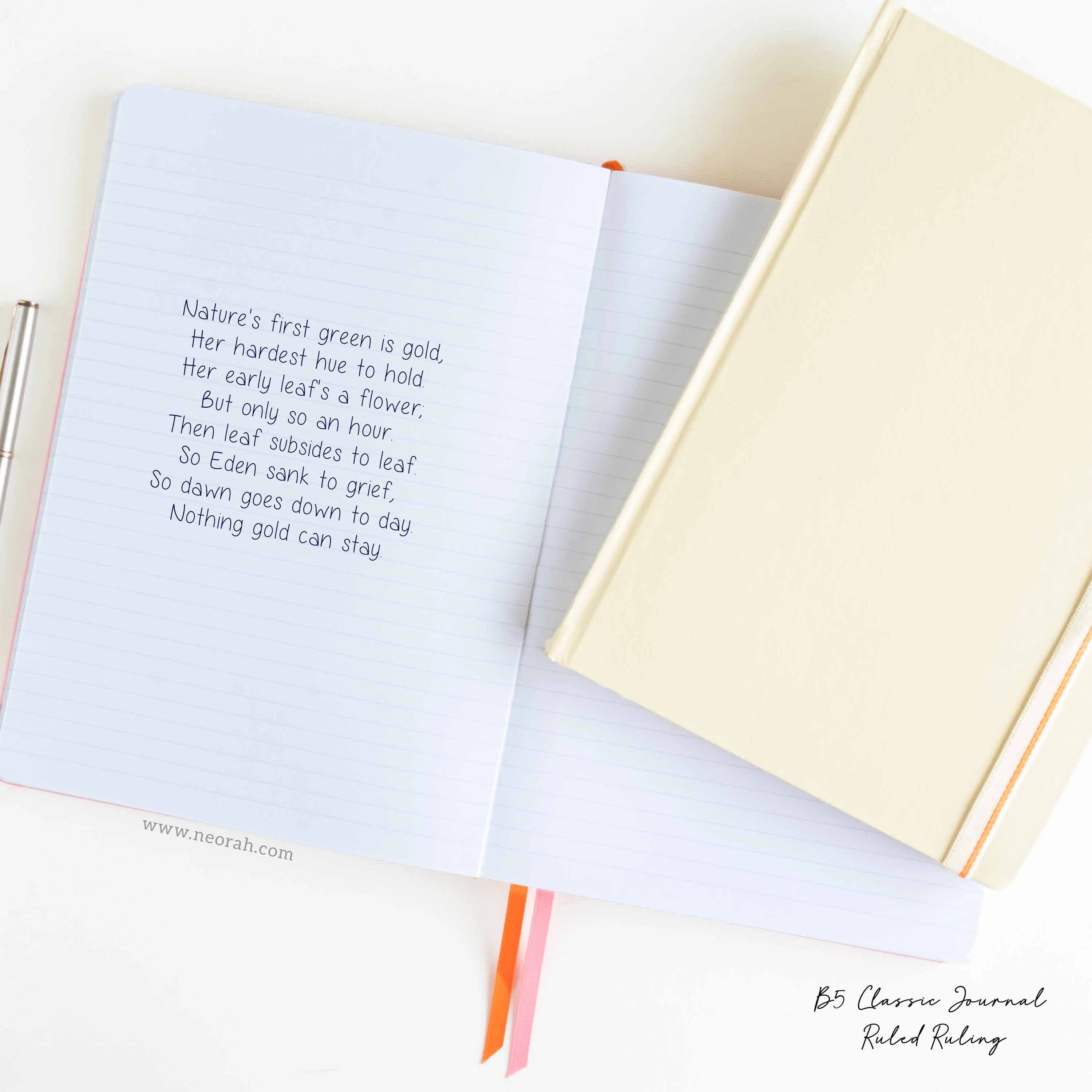 B5 - CLASSIC NOTEBOOK - HARDCOVER