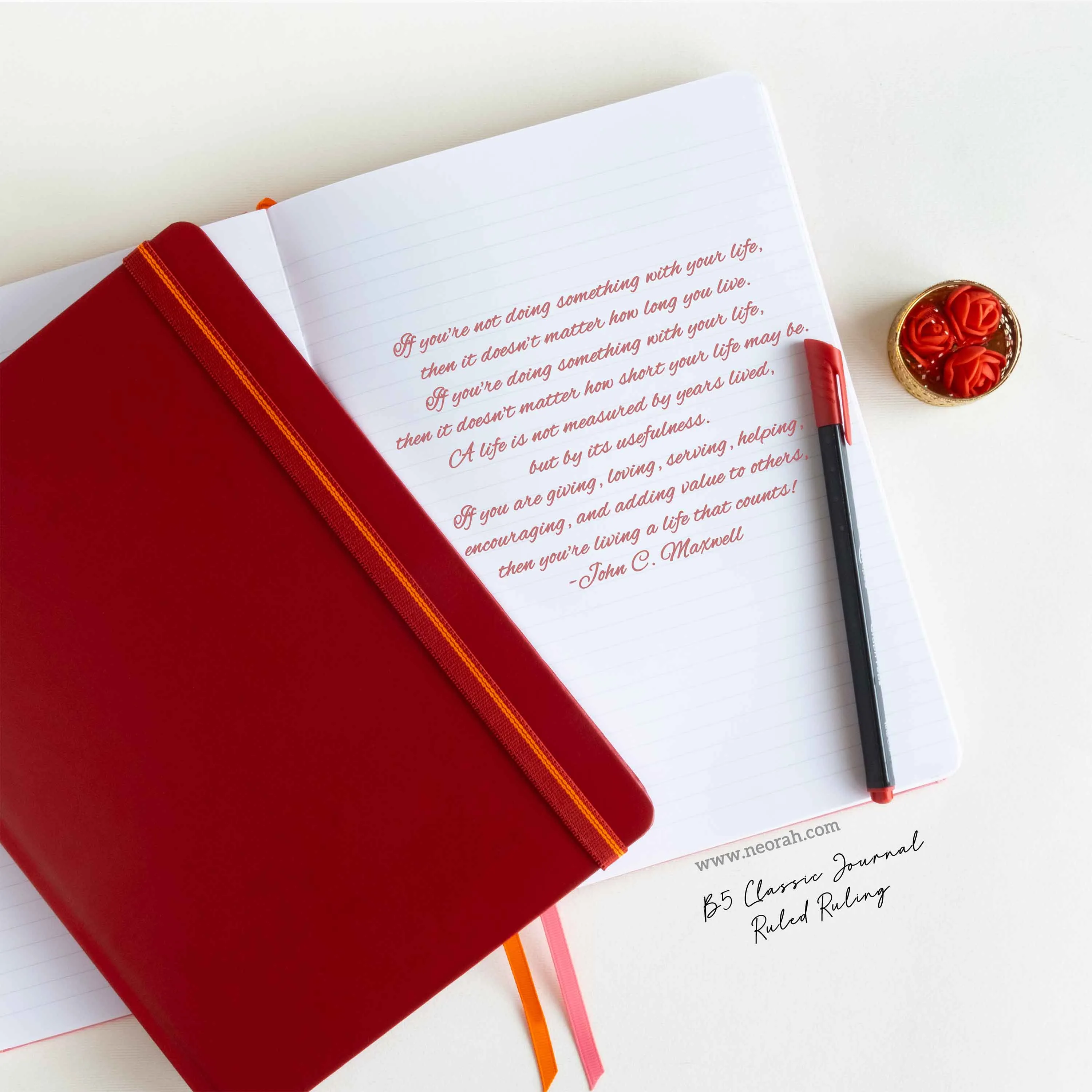 B5 - CLASSIC NOTEBOOK - HARDCOVER