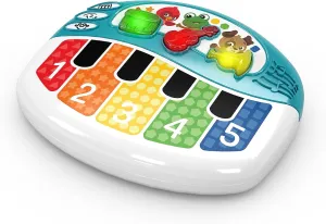 Baby Einstein Discover & Play Piano Musical Baby Toy, Learn About Instruments, Numbers and Animals in 3 Languages, Age 3 months and up