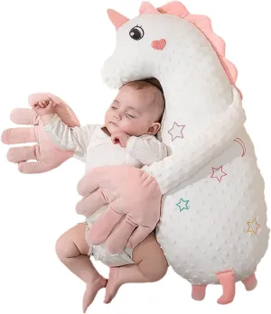 Baby Patter for Sleep, Baby Startle Prevention Sleep Aid Companion, Soothing Patting Sleeping Toy with Soothing Palm Pad, 3 Levels Adjustable Simulation of Mother's Automatic Palm Slapping (L)
