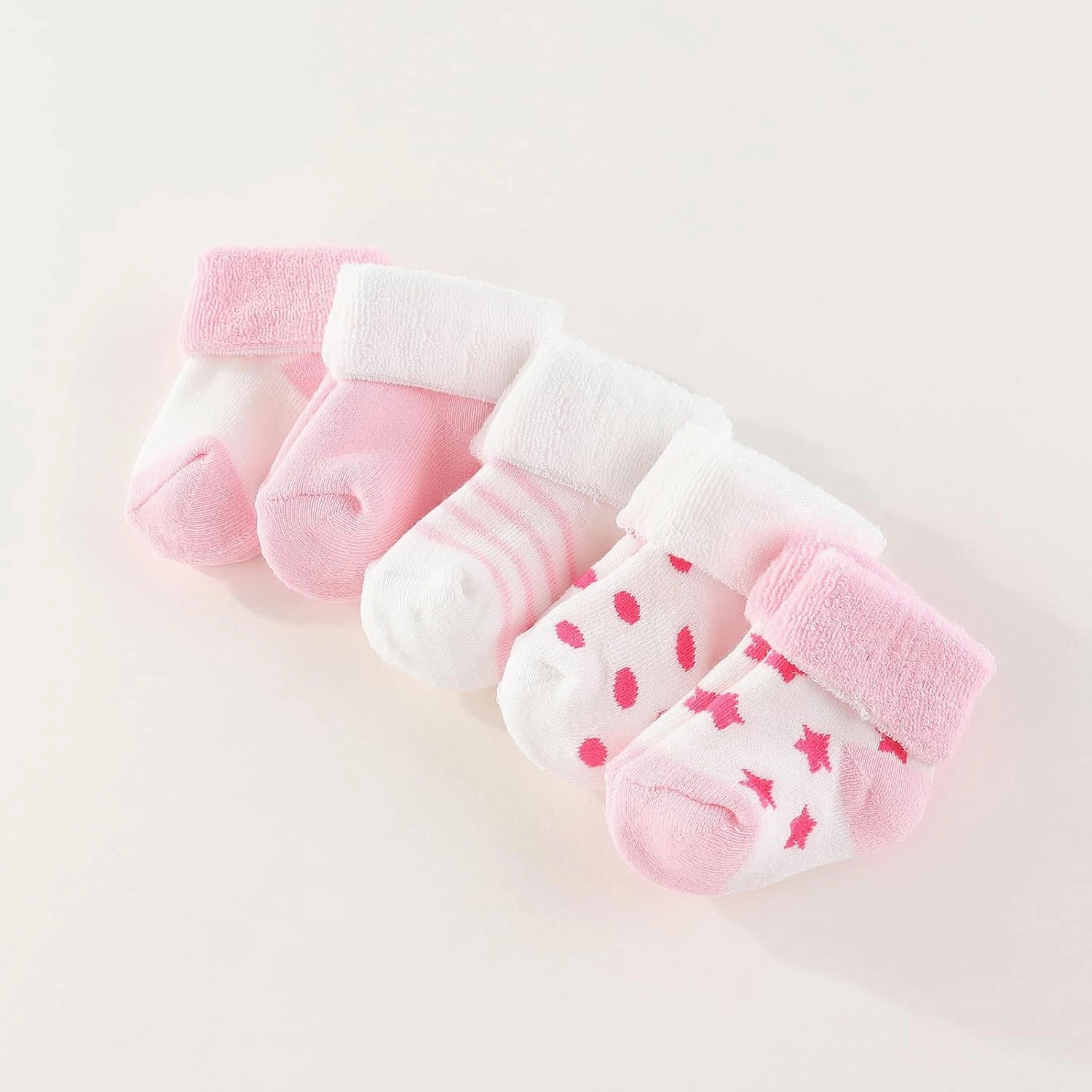 Baby Hats Mittens and Socks Set Cotton Newborn Hat Beanie Soft Infant Girls Boys Caps Gloves 0-6 month