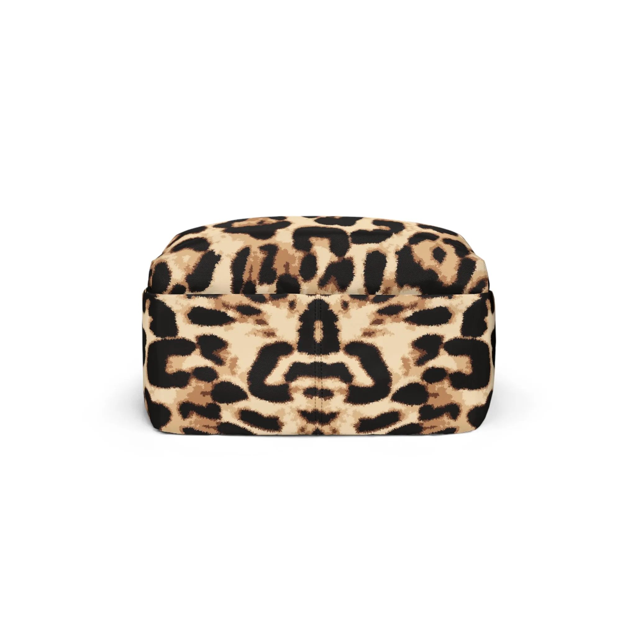 Backpack Unisex Classic Brown Leopard by Mariu del Campo.