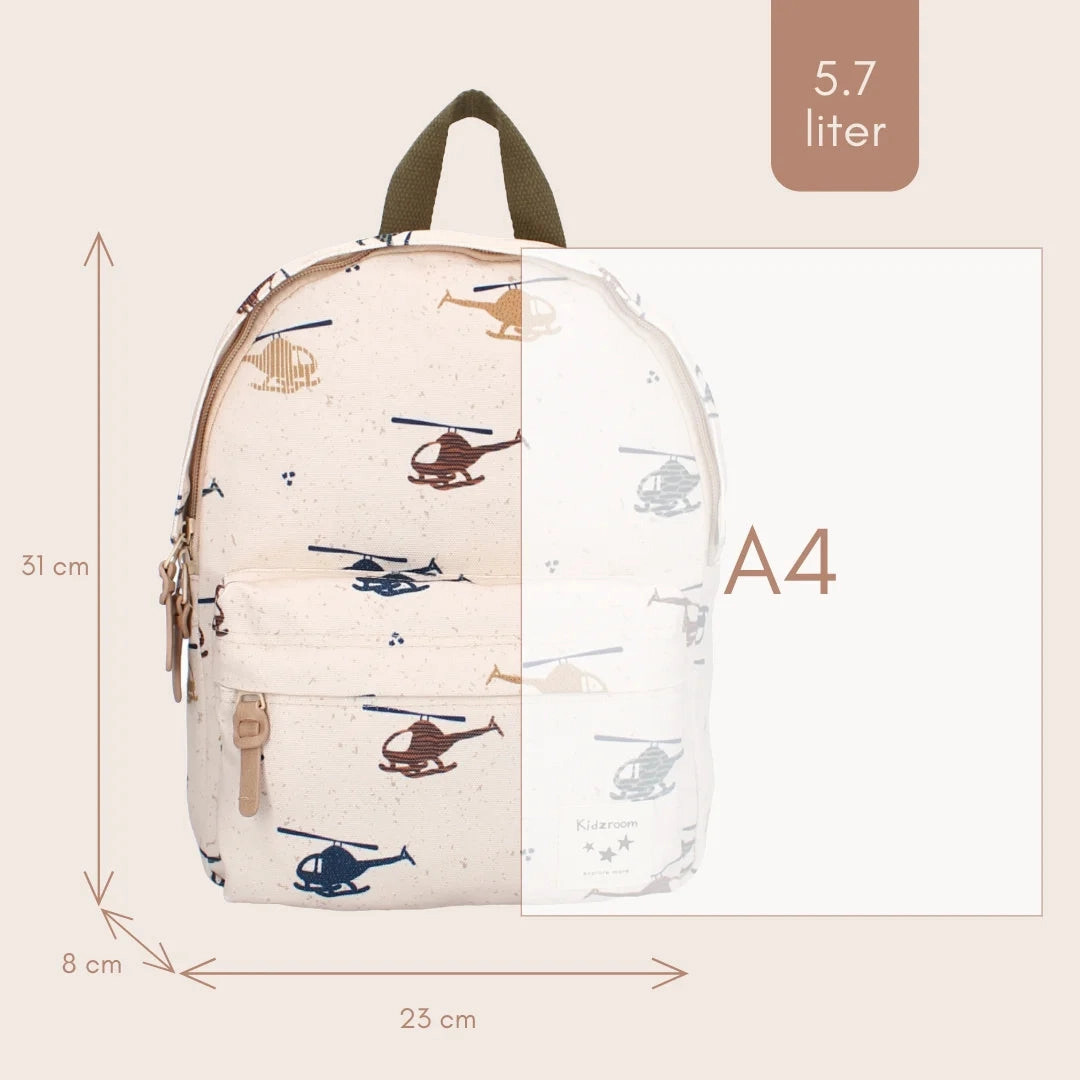 Backpack Kidzroom Helicopters