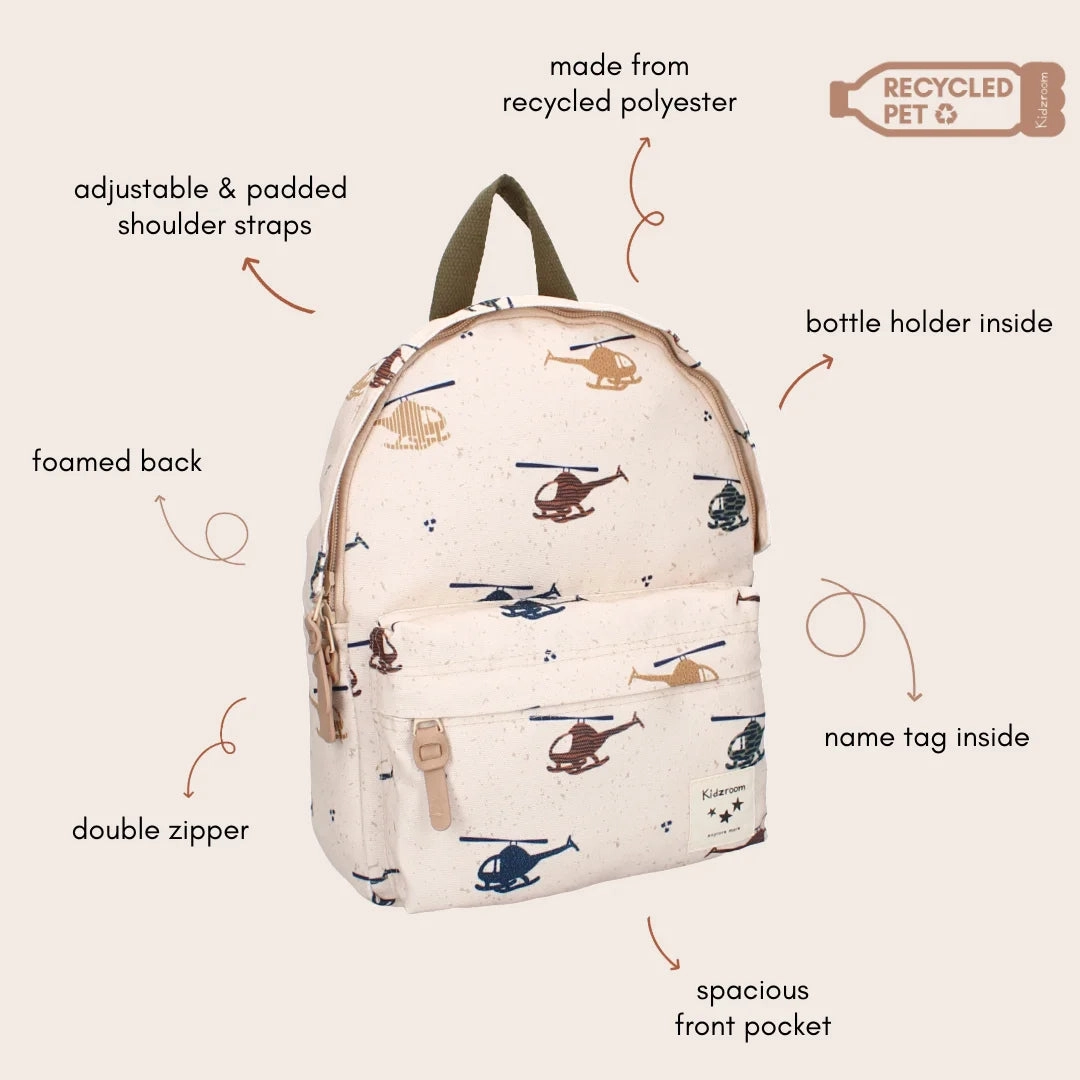 Backpack Kidzroom Helicopters