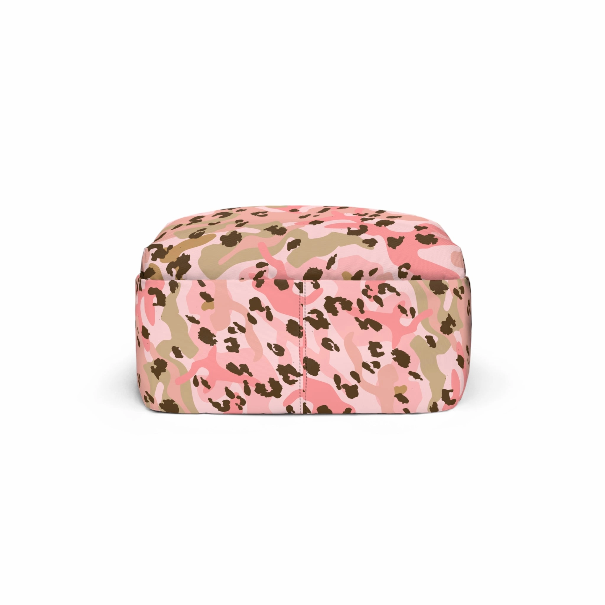 Backpack Unisex Classic Pink Leopard by Mariu del Campo.