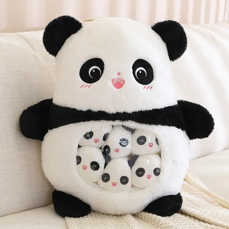 Bag of Koala Dino Bunny Panda Plushie Collection