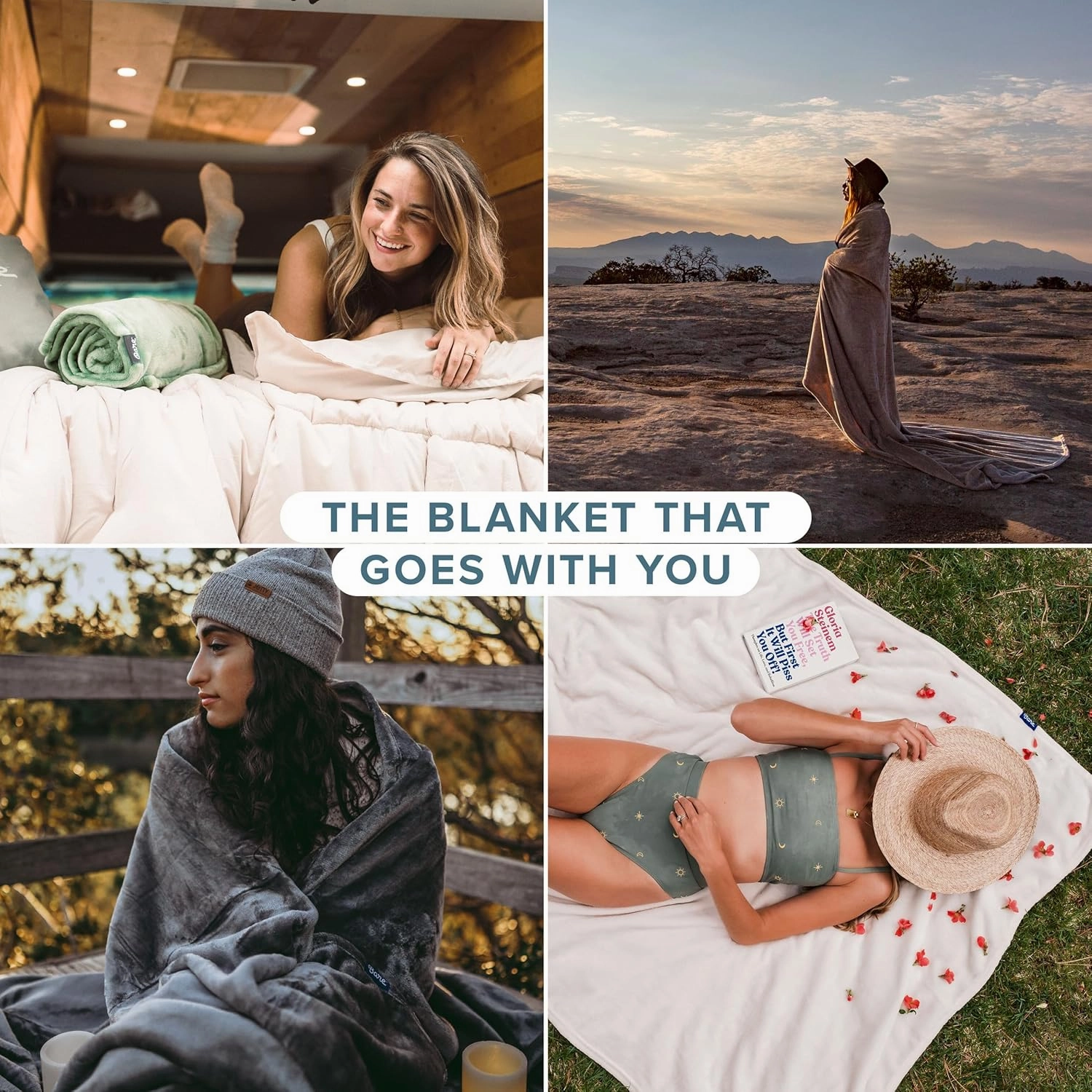 Bare Home Fleece Blanket - Extra Long - Dark Blue - Throw for Bed, Sofa, Couch, Movie Night, Camping, and Travel - Microplush - Cabin Blanket (Twin/Twin XL, Dark Blue)