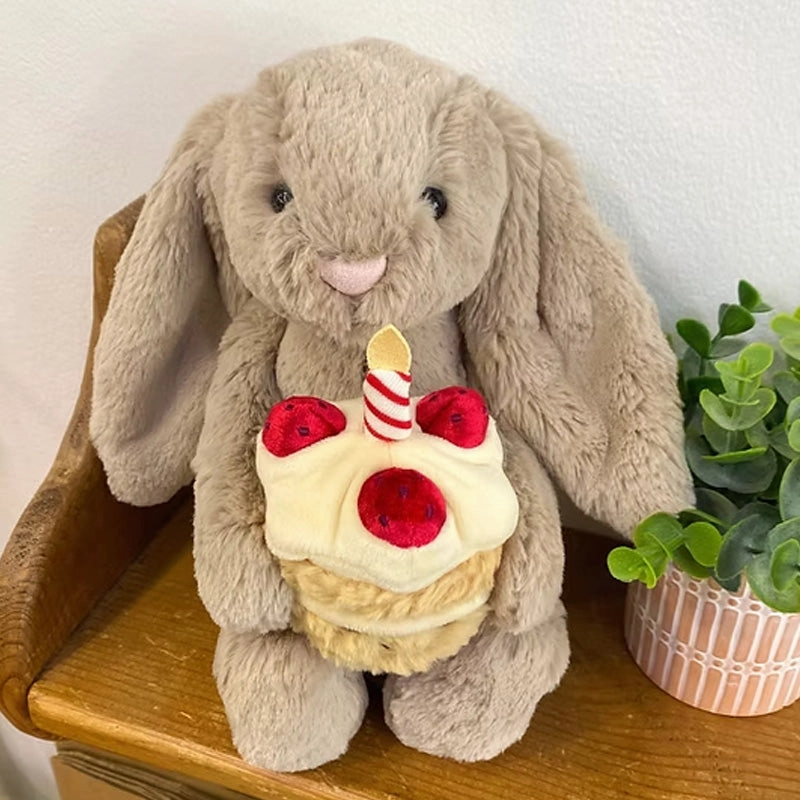 Bashful Beige Bunny Birthday