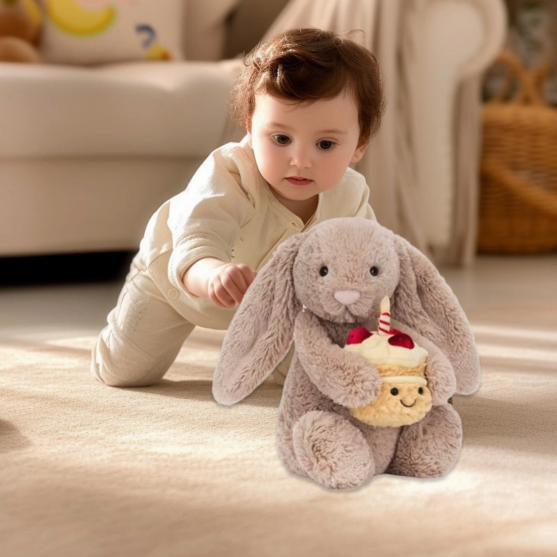 Bashful Beige Bunny Birthday