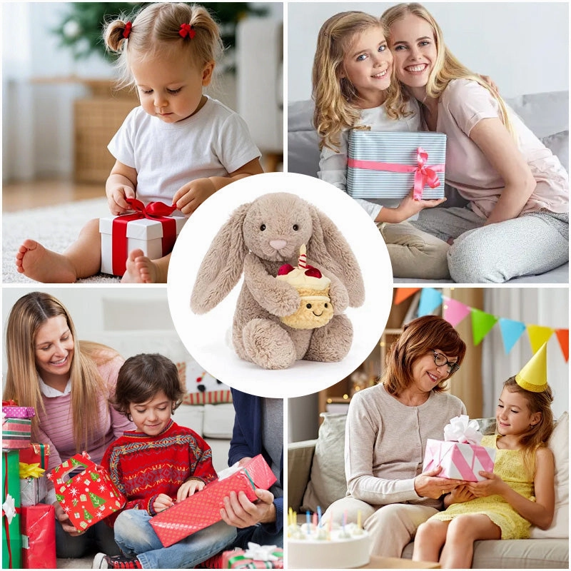 Bashful Beige Bunny Birthday