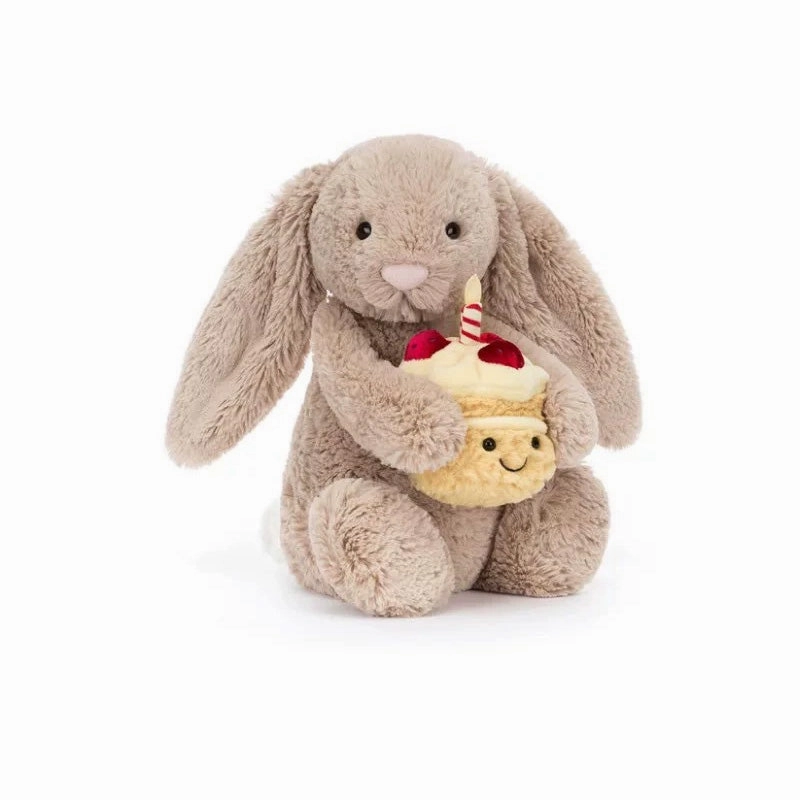 Bashful Beige Bunny Birthday