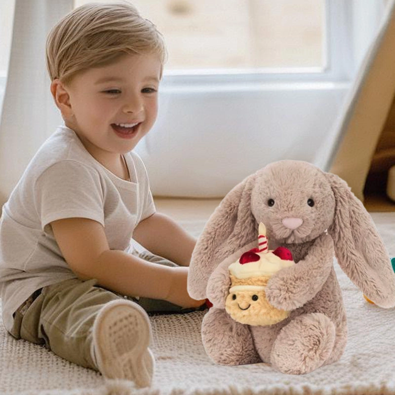 Bashful Beige Bunny Birthday