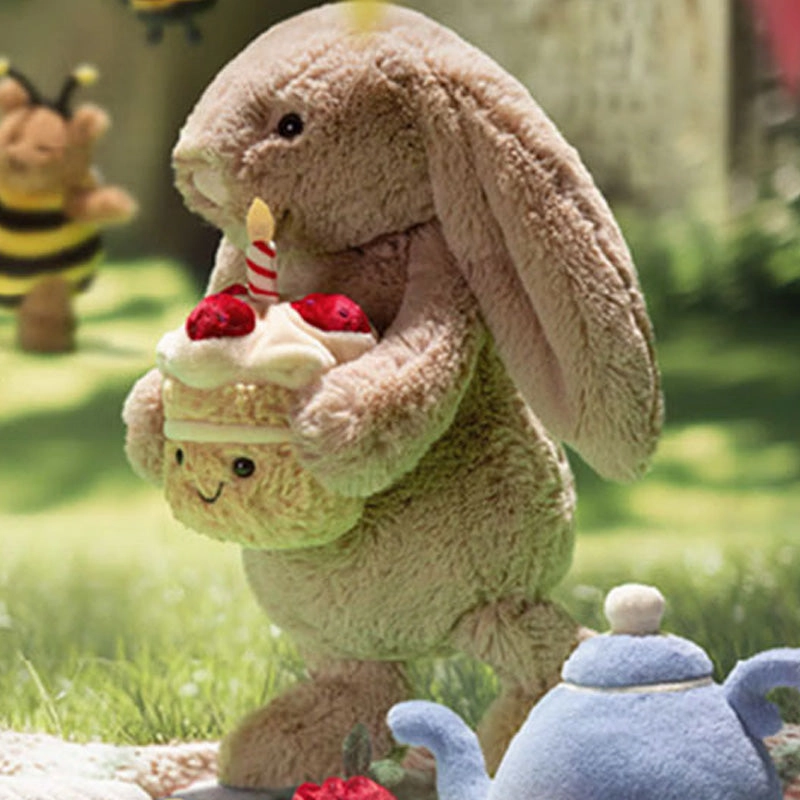 Bashful Beige Bunny Birthday