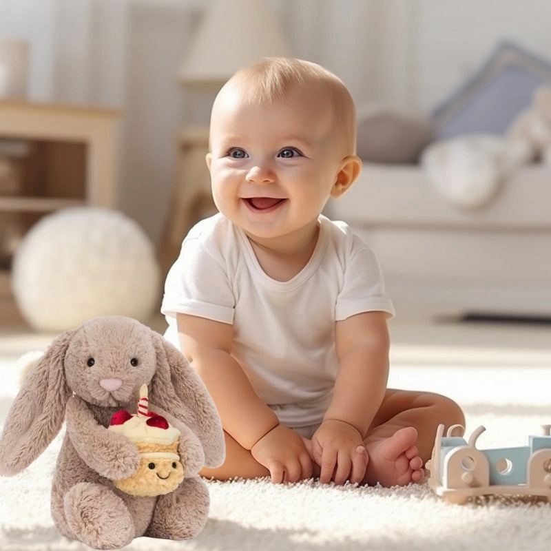 Bashful Beige Bunny Birthday