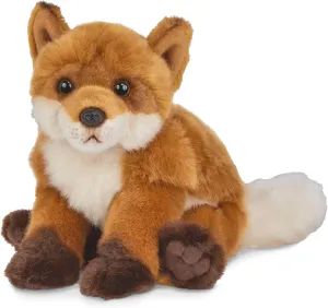 Bearington Fenton Plush Stuffed Animal Red Fox, 13 inches