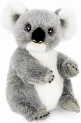 Bearington Lil’ Joey Koala Bear: Stuffed Plush Koala, Ultra-Soft 10.5” Plush Toy, Made with Premium Fill, Expressive Face and a Velour Belly; Machine Washable, Great Gift for Animal Lovers