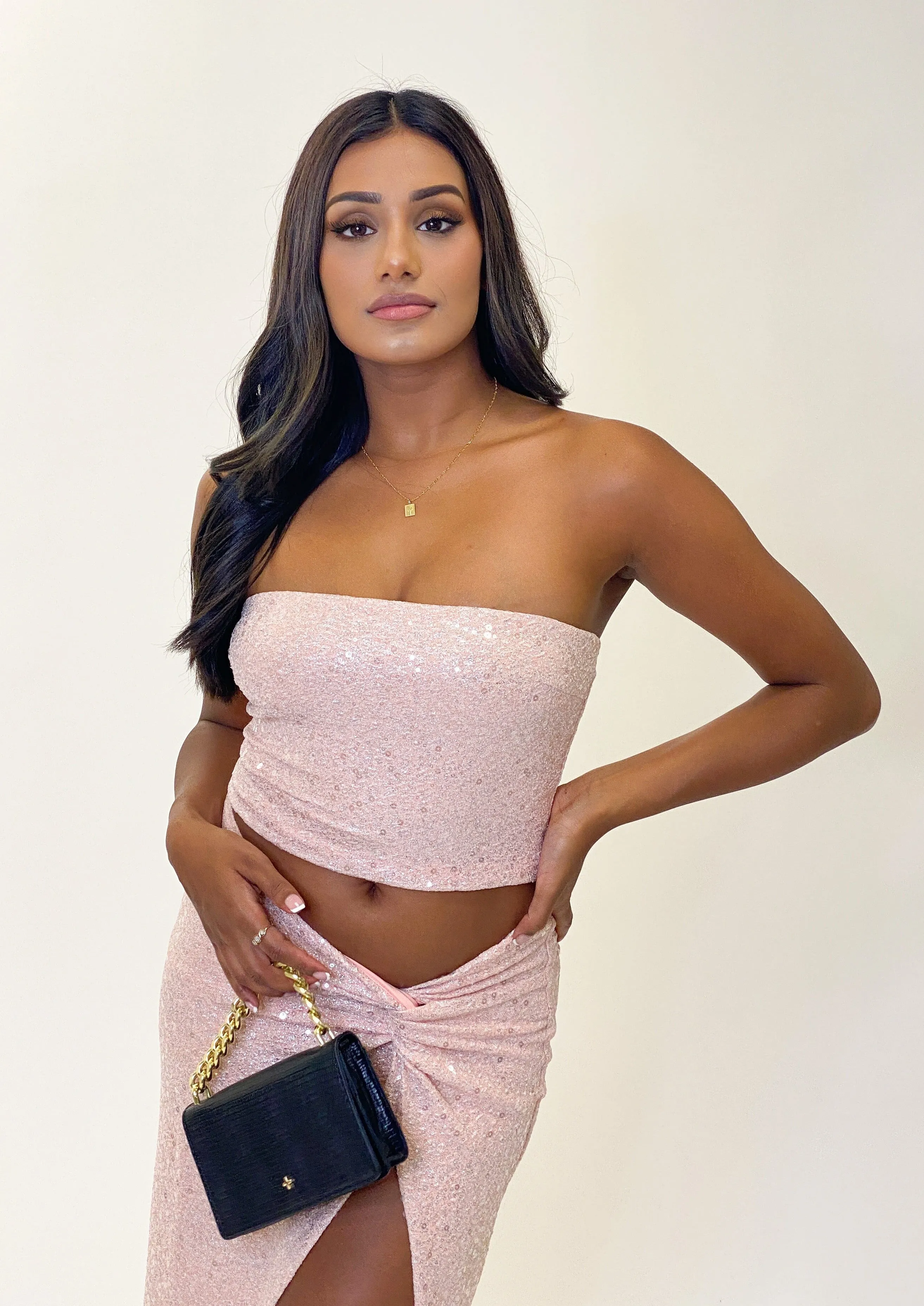 BEDAZZLED TOP