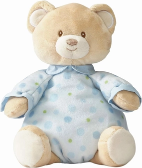 Beginnings by Enesco Plush Pajama Bear, 10.5 inches, Blue