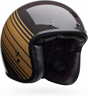 Bell Helmets Custom 500 - Edge Gloss Brown/Gold, X-Small