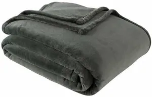 Berkshire Life LuxeLoft Blanket (Forest Green, Queen) Queen (98 in x 92 in)