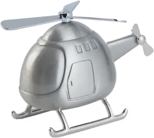 BESPORTBLE Cute Figure Piggy Bank Helicopter Coin Bank Boys and Girls Saving Money Box Home Decor Helicopter Craft for Children