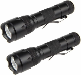BESTSUN WF-502B Single Mode 1200 Lumens LED Flashlights, Ultra Bright L2 LED Tactical Flashlight, Waterproof Portable Small Handheld Flashlights for Camping Outdoors Walking Hunting, 2 Pack