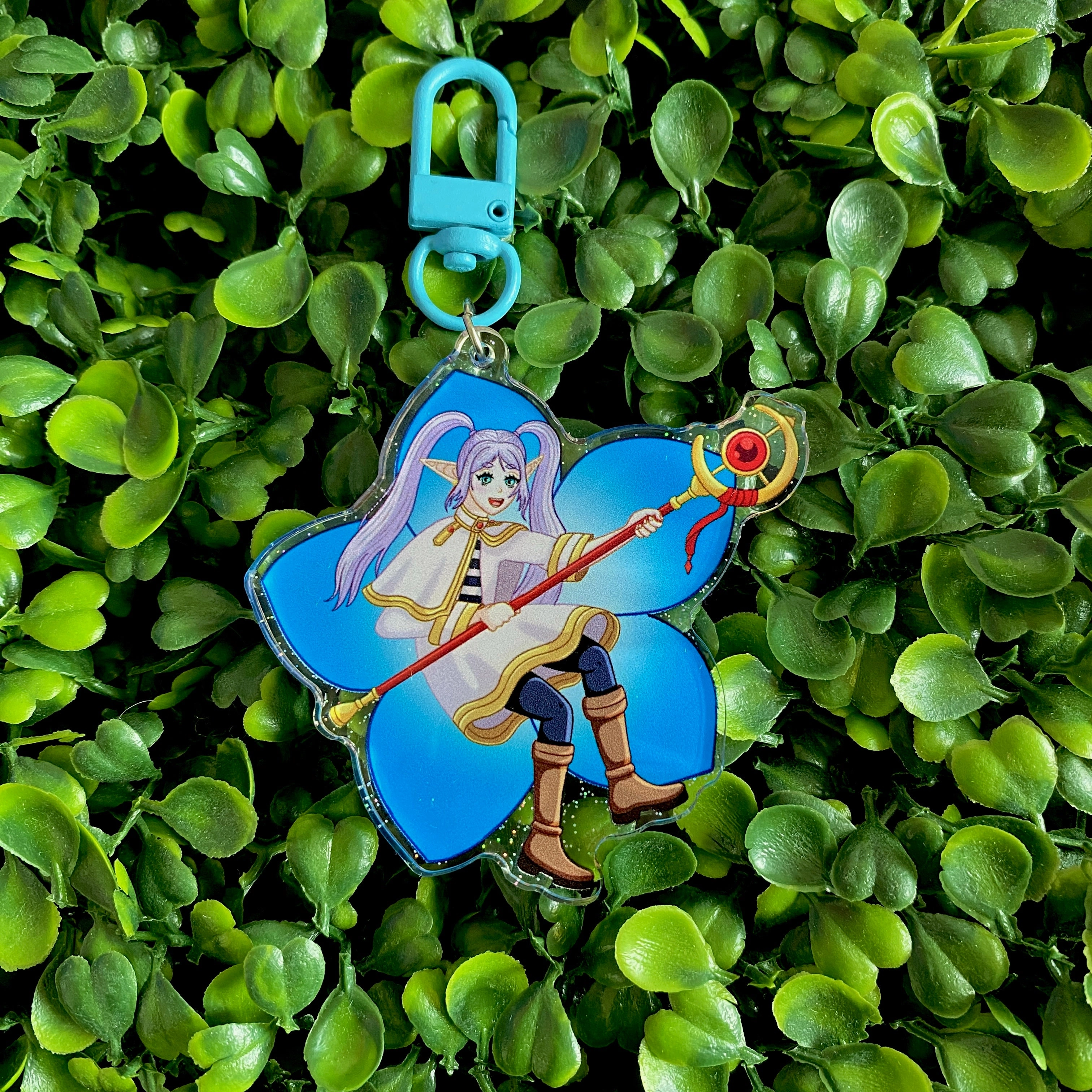 Beyond Journey’s End - Glitter Keychain