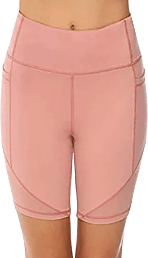 Biker Shorts for Women Women's High Waist Yoga Short Abdomen Training Running Yoga Pants Active Exercise Fitness