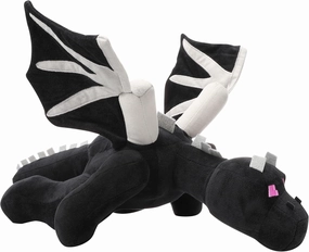 Black Dragon Plush 23.7 in Video Game Stuffed Animal Toy Character Birthday Xmas Thansgiving Gifts for Kids Fans